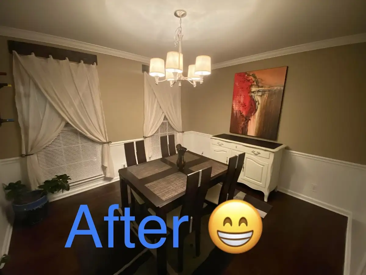 Professional dining room restoration after water damage in Fairfield